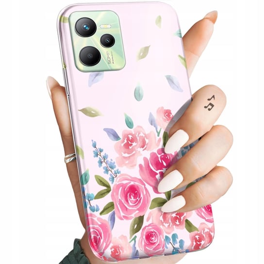 Etui Do Realme C35 Wzory Ładne Piękne Beauty Obudowa Pokrowiec Case Realme