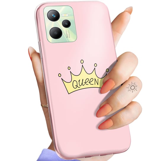 Etui Do Realme C53 Wzory Księżniczka Queen Princess Obudowa Pokrowiec Case Realme