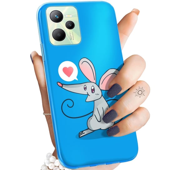 ETUI DO REALME C53 WZORY MYSZKA MOUSE MINI OBUDOWA POKROWIEC CASE Realme