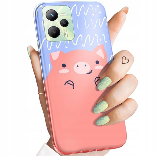 Etui Do Realme C53 Wzory Świnka Peppa Bajka Obudowa Pokrowiec Case Realme