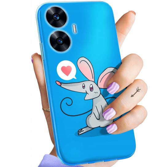 ETUI DO REALME C55 WZORY MYSZKA MOUSE MINI OBUDOWA POKROWIEC CASE Realme