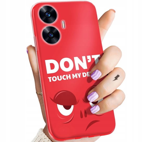 Etui Do Realme C55 Wzory Śmieszne Zabawne Wesołe Obudowa Pokrowiec Case Realme