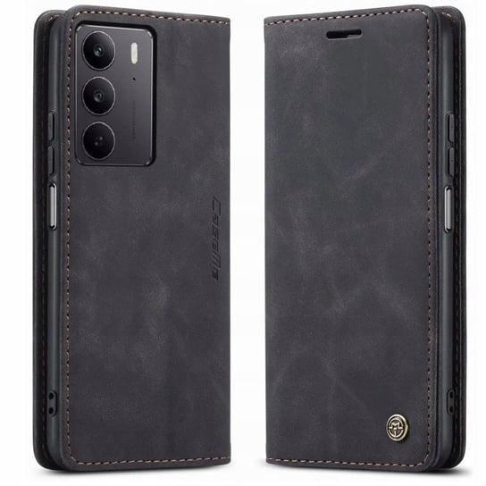 Etui do Realme C75 4G PORTFELOWE SKÓRZANE ZAMYKANE NA KLAPKĘ CaseMe