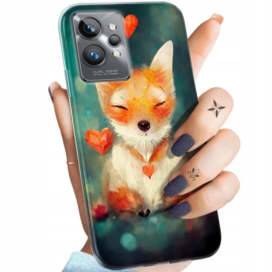 Etui Do Realme Gt 2 Pro Wzory Liski Lisy Fox Obudowa Pokrowiec Case Realme