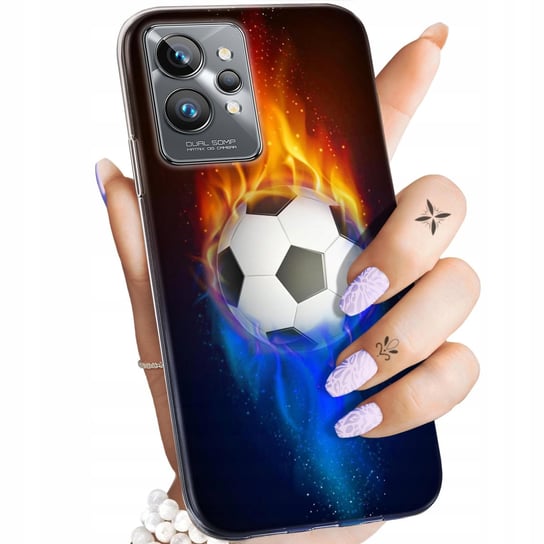 Etui Do Realme Gt 2 Pro Wzory Sport Piłkarskie Piłka Nożna Obudowa Case Realme