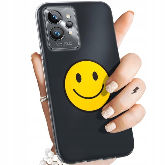 Etui Do Realme Gt 2 Pro Wzory Uśmiech Smile Emoji Obudowa Pokrowiec Case Realme