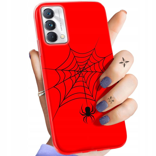 Etui Do Realme Gt Master 5G Wzory Pająk Spider Pajęczyna Obudowa Pokrowiec Realme