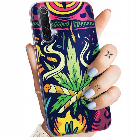 ETUI DO REALME X50 / X3 WZORY GANJA MARIHUANA CANNABIS ZIOŁO OBUDOWA CASE Realme