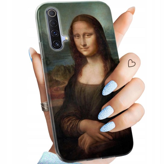 Etui Do Realme X50 / X3 Wzory Leonardo Da Vinci Mona Łasiczka Obudowa Case Realme