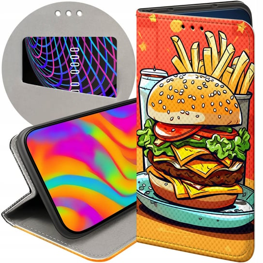 Etui Do Redmi Note 10 / 10 Pro Max Wzory Hamburger Burgery Fast-Food Case Xiaomi