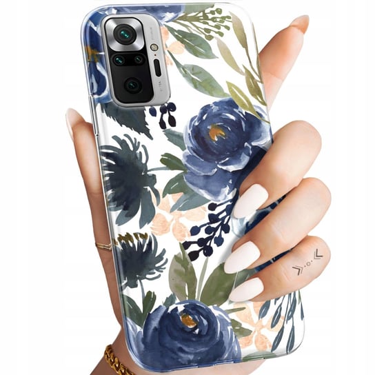 Etui Do Redmi Note 10 Pro / 10 Pro Max Wzory Kwiaty Kwieciste Flower Case Xiaomi