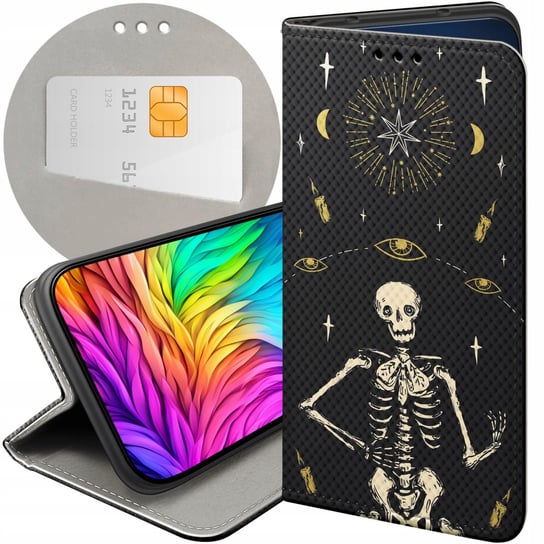 ETUI DO REDMI NOTE 11 4G / 11S 4G WZORY CZASZKA SZKIELETY MEMENTO MORI CASE Xiaomi