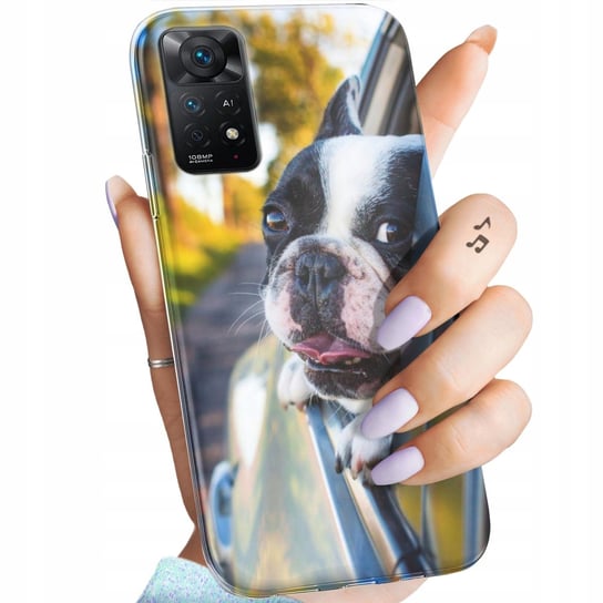 Etui Do Redmi Note 11 Pro 4G / 5G Wzory Mops Buldog Francuski Angielski Xiaomi