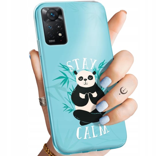 Etui Do Redmi Note 11 Pro 4G / 5G Wzory Panda Bambus Pandy Obudowa Case Xiaomi