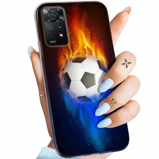 Etui Do Redmi Note 11 Pro 4G / 5G Wzory Sport Piłkarskie Piłka Nożna Case Xiaomi