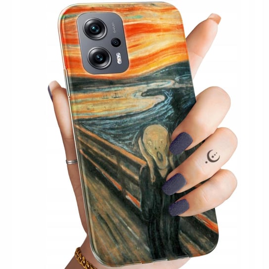 Etui Do Redmi Note 11T Pro / Poco X4 Gt Wzory Edvard Munch Krzyk Malarstwo Xiaomi