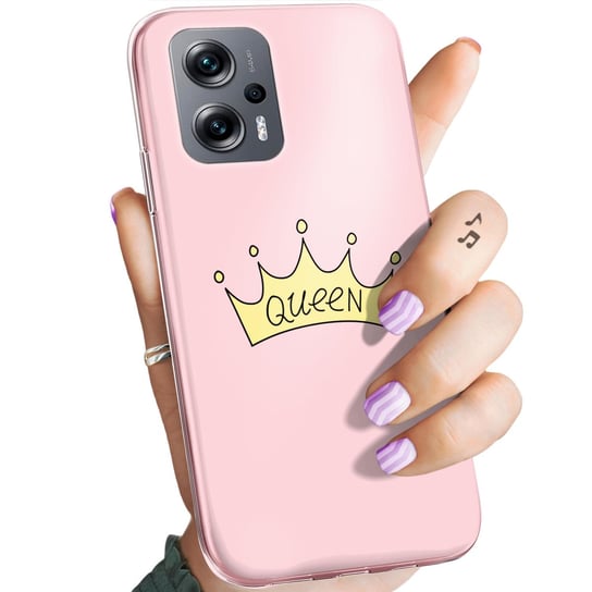 Etui Do Redmi Note 11T Pro / Poco X4 Gt Wzory Księżniczka Queen Princess Xiaomi