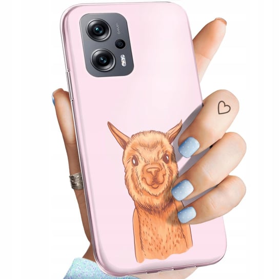 ETUI DO REDMI NOTE 11T PRO / POCO X4 GT WZORY LAMA ALPAKA ANDY OBUDOWA CASE Xiaomi