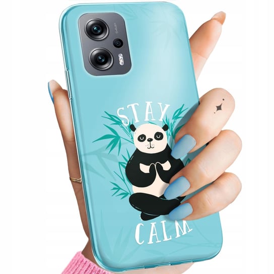 Etui Do Redmi Note 11T Pro / Poco X4 Gt Wzory Panda Bambus Pandy Obudowa Xiaomi