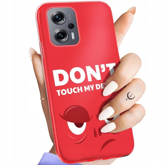 Etui Do Redmi Note 11T Pro / Poco X4 Gt Wzory Śmieszne Zabawne Wesołe Case Xiaomi