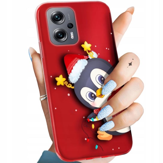 Etui Do Redmi Note 11T Pro / Poco X4 Gt Wzory Święta Christmas Mikołaj Case Xiaomi