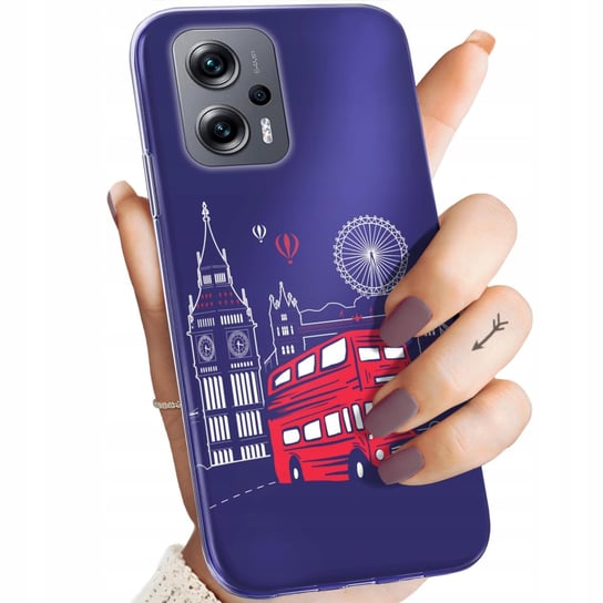 ETUI DO REDMI NOTE 11T PRO / POCO X4 GT WZORY TRAVEL PODRÓŻ PRZYGODA CASE Xiaomi