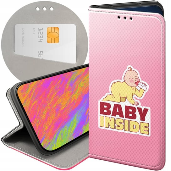 ETUI DO REDMI NOTE 12 5G / POCO X5 WZORY CIĄŻOWE PREGNANT BABY SHOWER CASE Xiaomi
