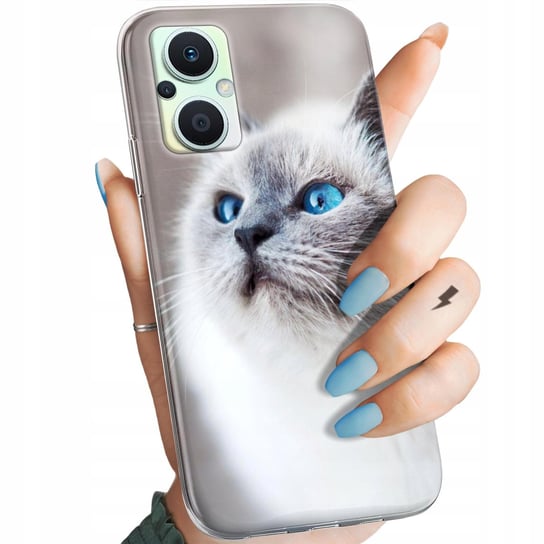 Etui Do Reno 7Z 5G/7 Lite 5G /8 Lite 5G Wzory Animals Zdjęcia Zwierzęta Oppo