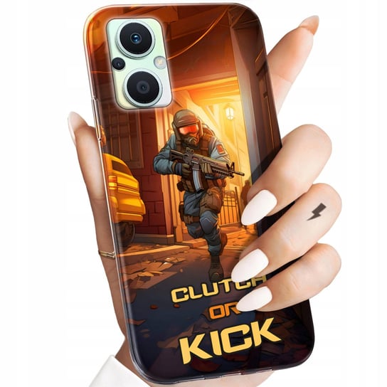 Etui Do Reno 7Z 5G/7 Lite 5G /8 Lite 5G Wzory Cs Go Counter-Strike Obudowa Oppo