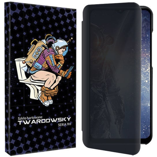 Etui Do Sam Galaxy A13 4G Twardowsky View + Szkło iMesh