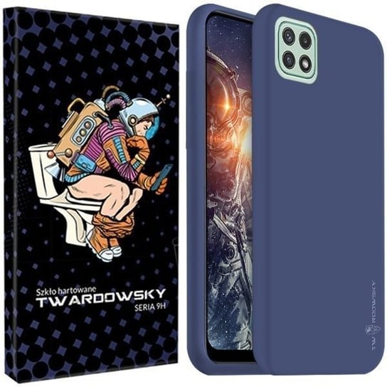 ETUI DO SAM GALAXY A22 5G TWARDOWSKY HOLE + SZKŁO TWARDOWSKY