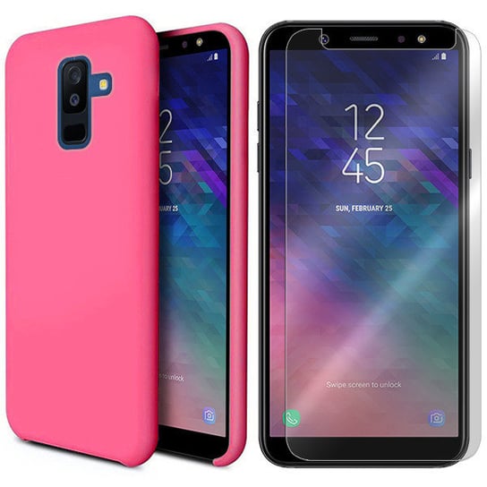 ETUI DO SAM GALAXY J8 2018 J800 CASE STYLE + SZKŁO VegaCom