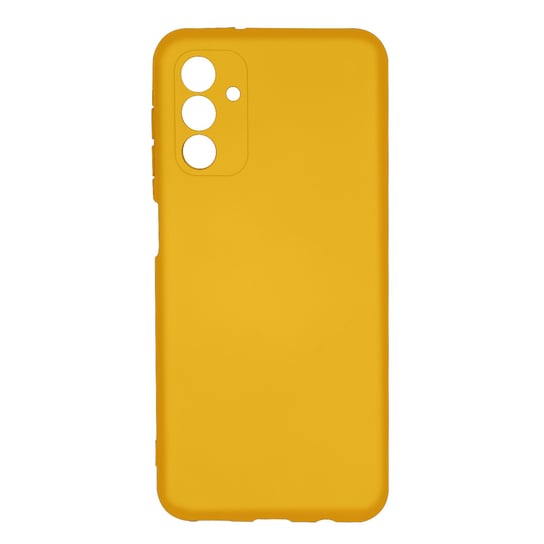 Etui do Samsung A13 5G / A04s Silikonowe Półsztywne Miękkie w dotyku Delikatne żółte Avizar