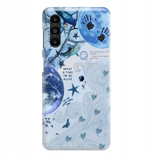 Etui Do SAMSUNG A13 5G Sea Life Water Ocean Niebieskie Morskie Wiele Wzorów Funnycase