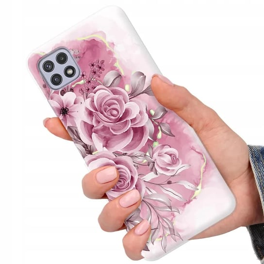 Etui do SAMSUNG A22 5G Kwiatowe Wiosenne Top Wzory Funnycase