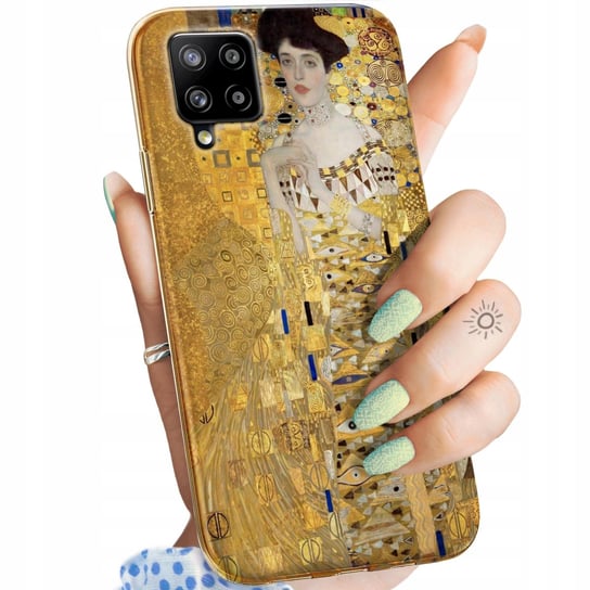 Etui Do Samsung A42 5G Wzory Klimt Gustav Pocałunek Obudowa Pokrowiec Case Samsung