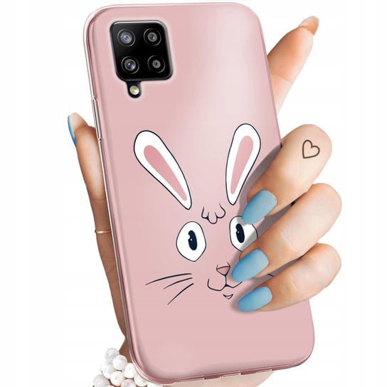 Etui Do Samsung A42 5G Wzory Królik Zając Bunny Obudowa Pokrowiec Case Samsung