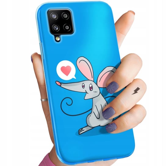 Etui Do Samsung A42 5G Wzory Myszka Mouse Mini Obudowa Pokrowiec Case Samsung