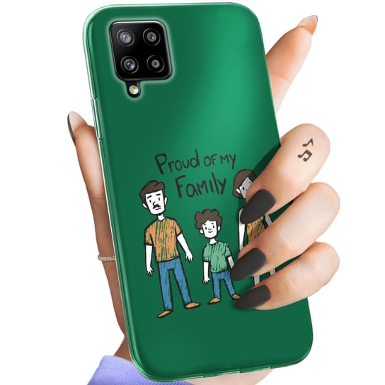 Etui Do Samsung A42 5G Wzory Rodzina Familia Dom Obudowa Pokrowiec Case Samsung Electronics