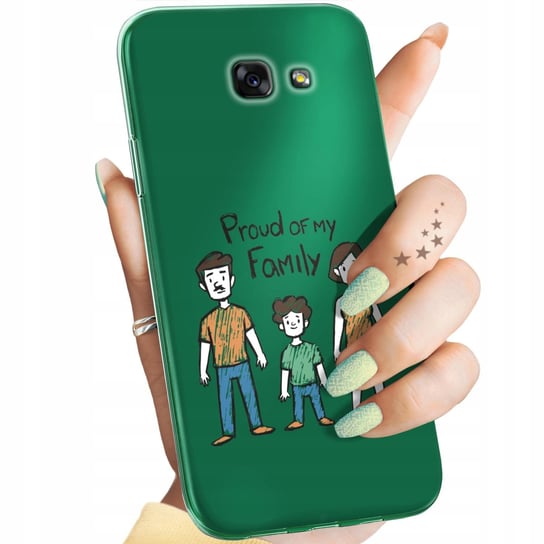 ETUI DO SAMSUNG A5 2017 WZORY RODZINA FAMILIA DOM OBUDOWA POKROWIEC CASE Samsung Electronics