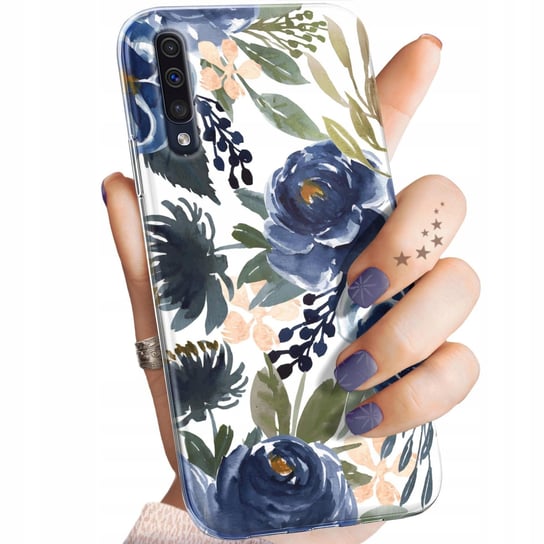 Etui Do Samsung A50/ A50S/ A30S Wzory Kwiaty Kwieciste Flower Obudowa Case Samsung Electronics