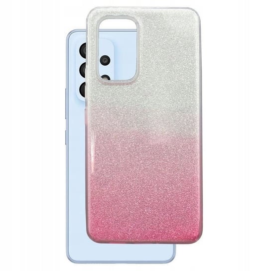 Etui do Samsung A53 5G Jelly SHINING HQ sreb-różow Pokrowiec Case Obudowa ochronna GSM-HURT