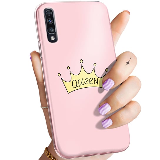 Etui Do Samsung A70 Wzory Księżniczka Queen Princess Obudowa Pokrowiec Case Samsung