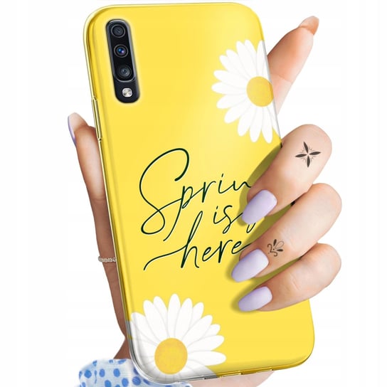 Etui Do Samsung A70 Wzory Wiosna Wiosenne Spring Obudowa Pokrowiec Case Samsung