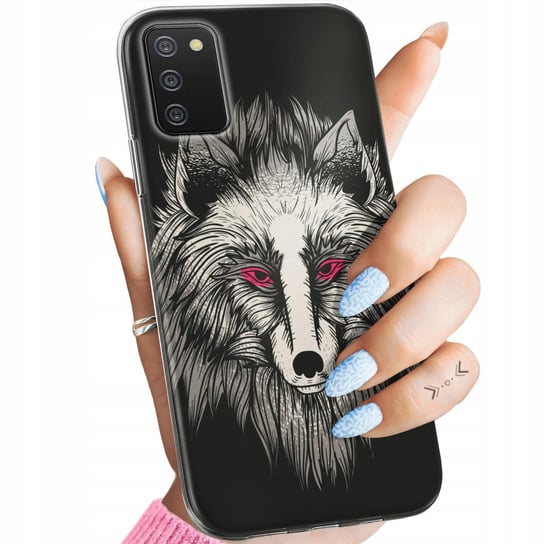 Etui Do Samsung Galaxy A02S Wzory Wilk Wilkołak Wolf Wilczyca Obudowa Case Samsung Electronics