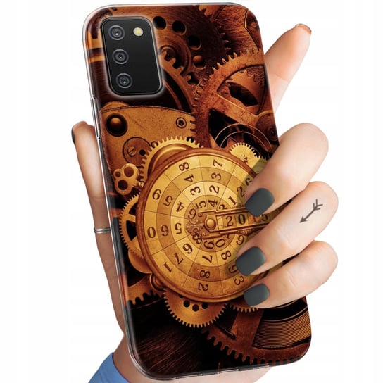 ETUI DO SAMSUNG GALAXY A02S WZORY ZEGARY CZAS ZEGARMISTRZ OBUDOWA POKROWIEC Samsung Electronics