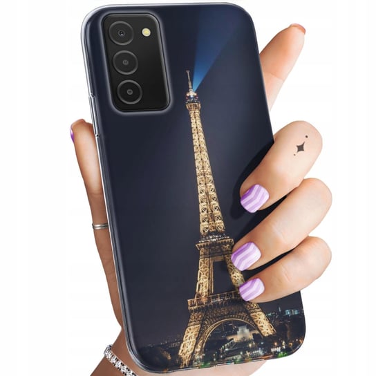 Etui Do Samsung Galaxy A03S Wzory Paryż Francja Eiffel Obudowa Pokrowiec Samsung Electronics