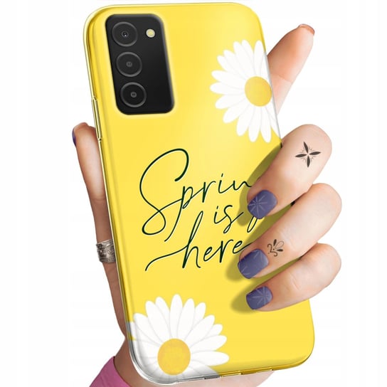 Etui Do Samsung Galaxy A03S Wzory Wiosna Wiosenne Spring Obudowa Pokrowiec Samsung Electronics