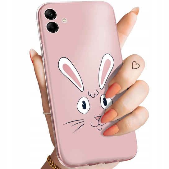 Etui Do Samsung Galaxy A04 / M13 5G Wzory Królik Zając Bunny Obudowa Case Samsung