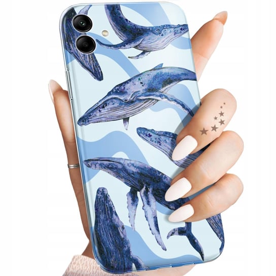 ETUI DO SAMSUNG GALAXY A04 / M13 5G WZORY MORZE FALE WODA AQUA OBUDOWA CASE Samsung Electronics